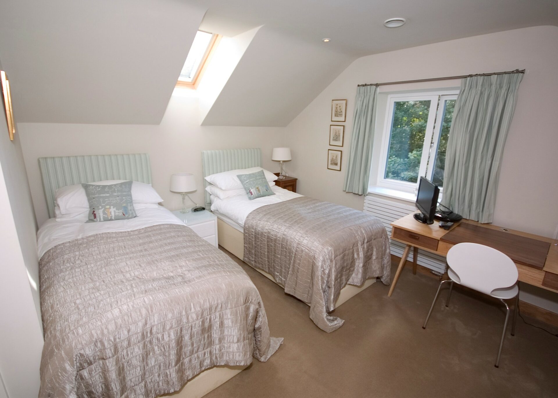 Timber house development Bodmin bedroom